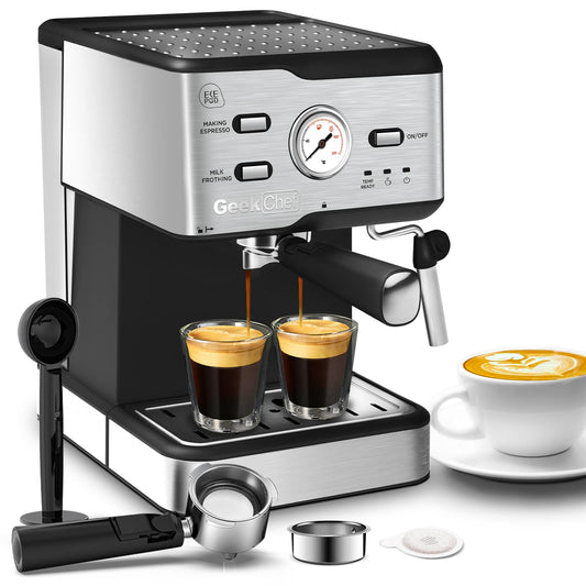 Geek Chef Espresso Machine 20 Bar