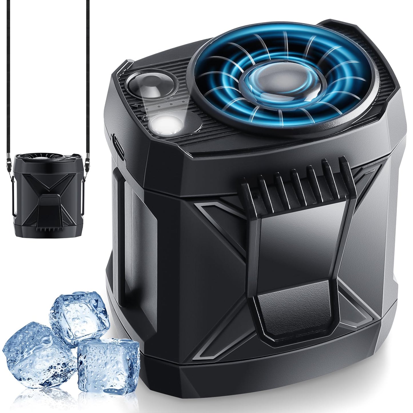 Portable Cooling Fan – Wearable & Rechargeable