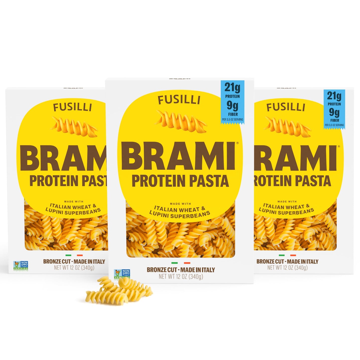 High-Protein, Keto-Friendly Italian Fusilli – 12oz (Pack of 3)