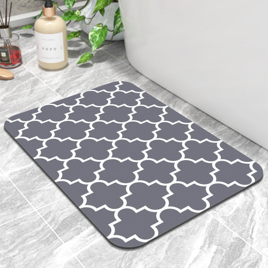 KMAT Bath Mat Super Absorbent Washable Bath Rug