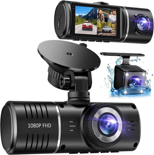 3 Channel 1080P Dash Cam