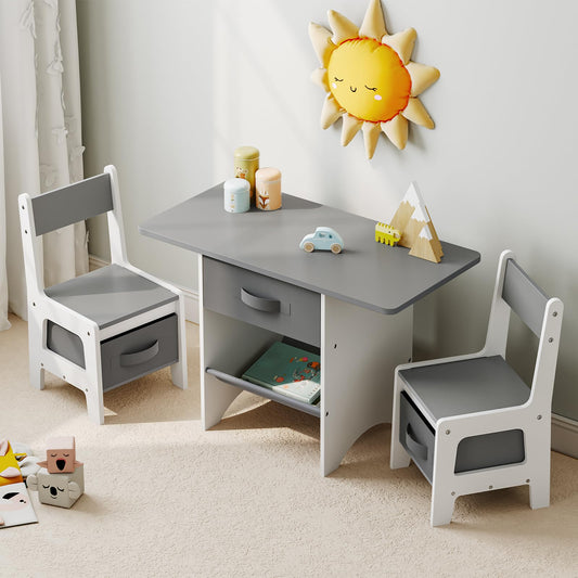 HOOBRO Toddler Table and Chair Set