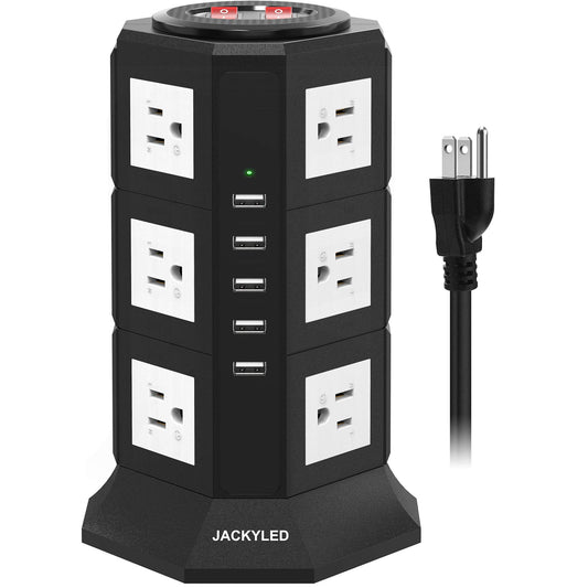 12 AC Outlets And 5 USB Slots Charging Station