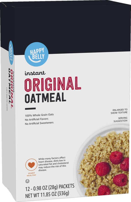 Happy Belly Instant Oatmeal, 11.85 ounce