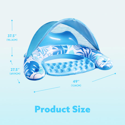 XL inflatable pool float