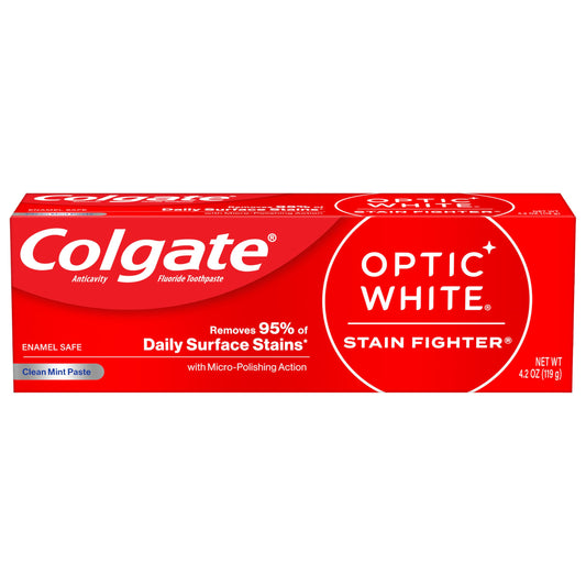 Colgate Optic White Toothpaste, 4.2 Oz Tube