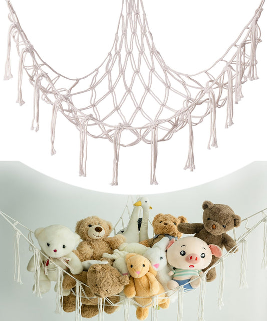 Stuffed Animal Storage Corner Hammock/Net