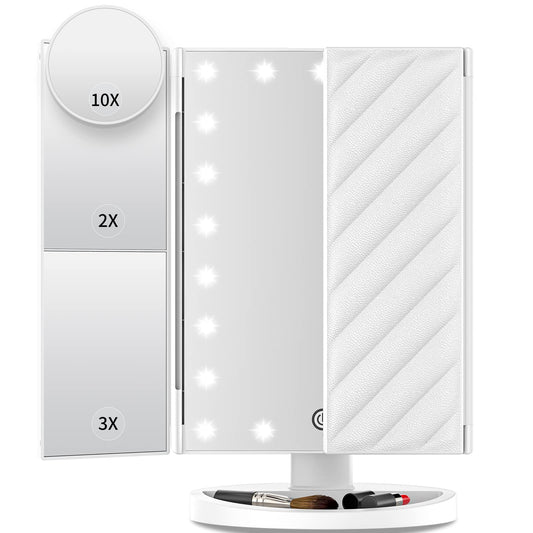Vanity Mirror with Lights 2X 3X 10X Magnification