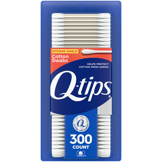 Q-tips Cotton Swabs, 300 Count