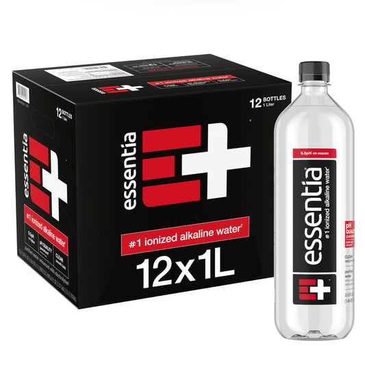 Essentia 1 Litre Bottled Water, Pack of 12