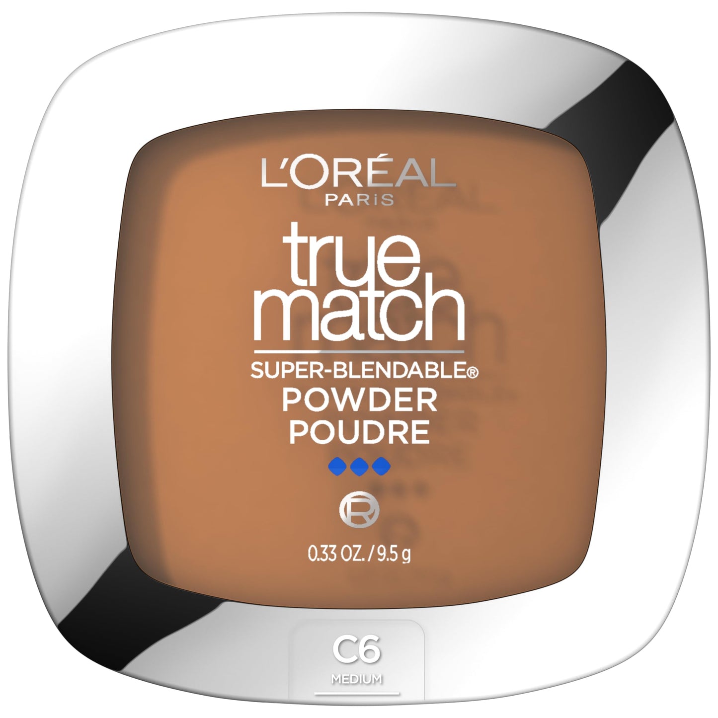 L'Oreal Paris True Match Powder Foundation, 0.33 oz