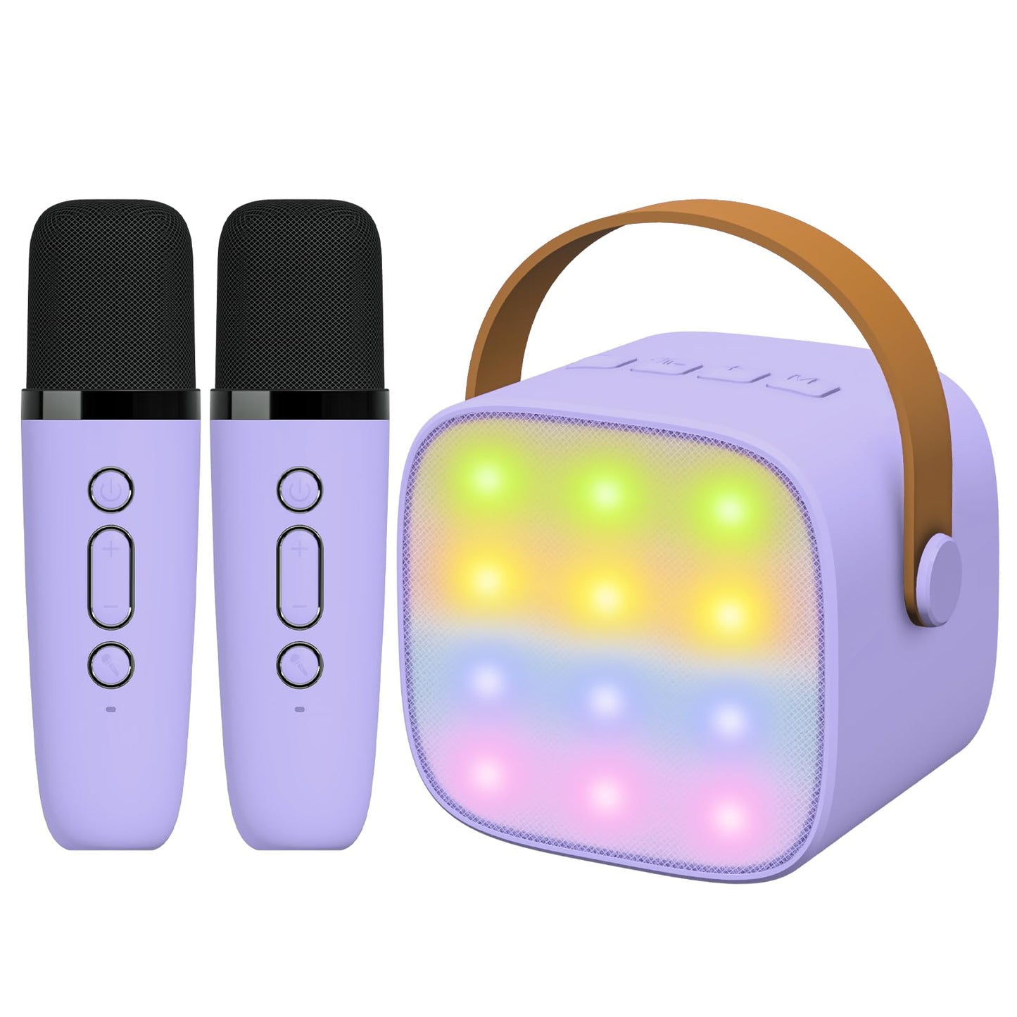 Bluetooth Karaoke Machine with 2 Wireless Mics