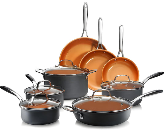 Gotham Steel Pro 13 Pc Cookware Set