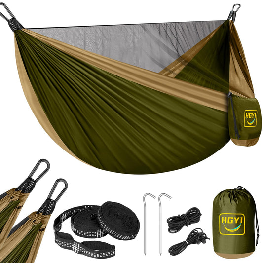 Camping Hammock Mosquito Net with 2 Tree Straps