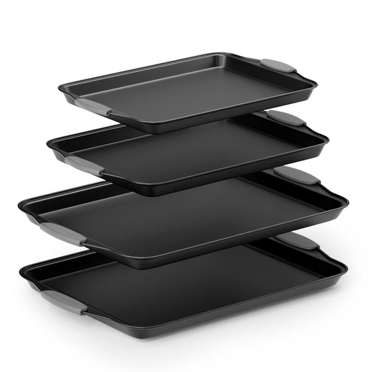 Nonstick Stackable Bakeware Set, 4 Pcs
