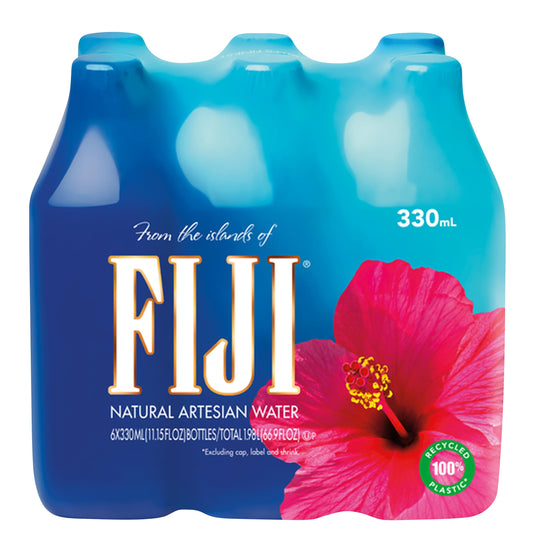 FIJI Natural Artesian Water 330 mL / Pack of 6