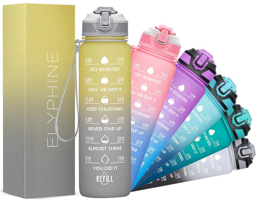 32oz Motivational Water Bottle