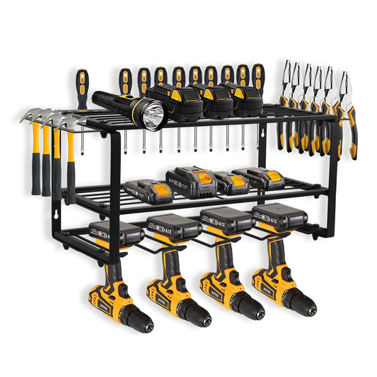Power Tool Organizer Wall Mount, 150 lbs capacity