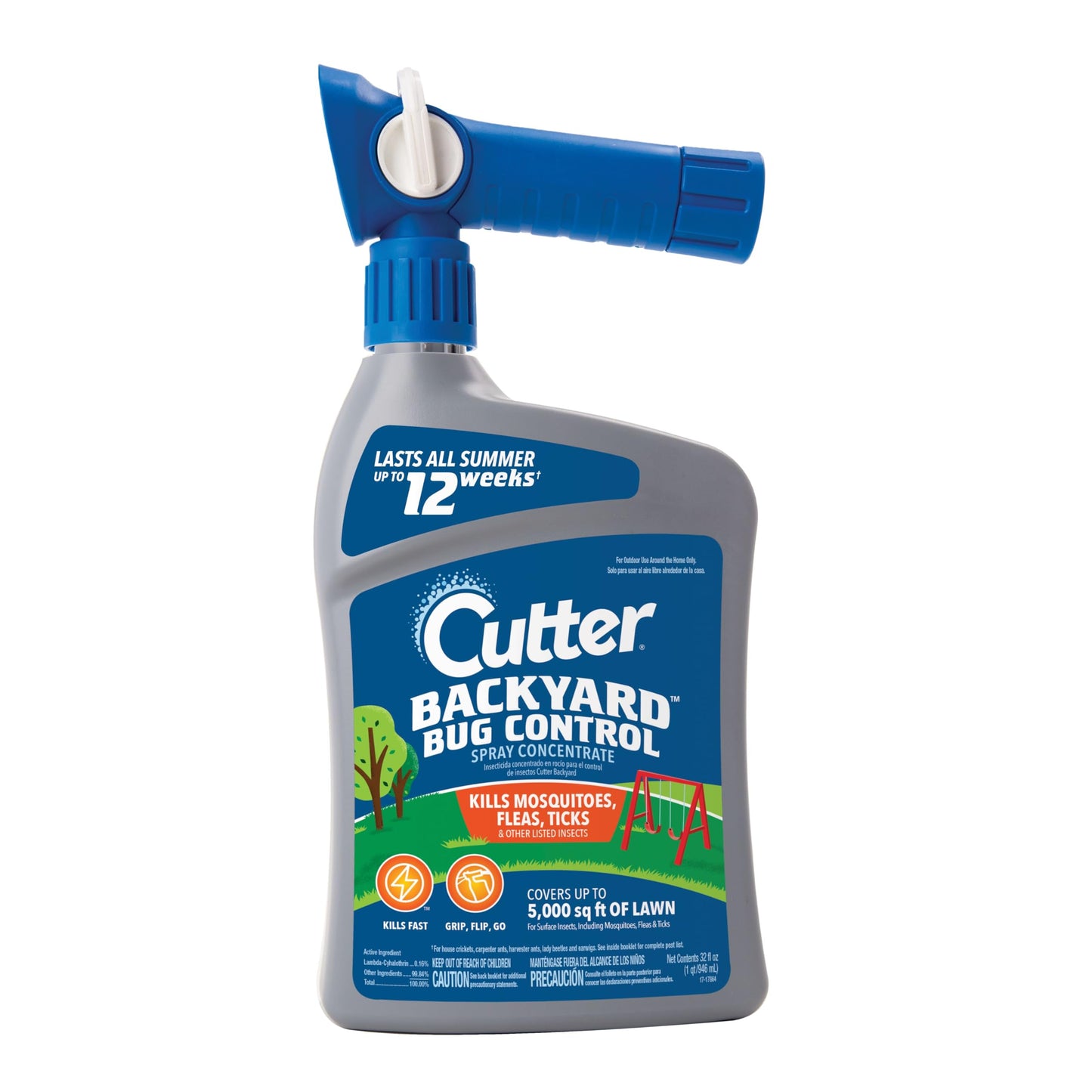 Cutter Backyard Bug Control Spray – 32fl oz