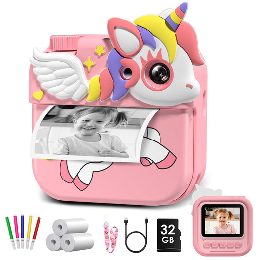 Kids 1080P HD Camera Instant Print Photo