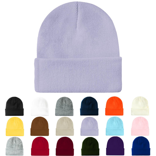 Knit Cuffed Beanies Hat