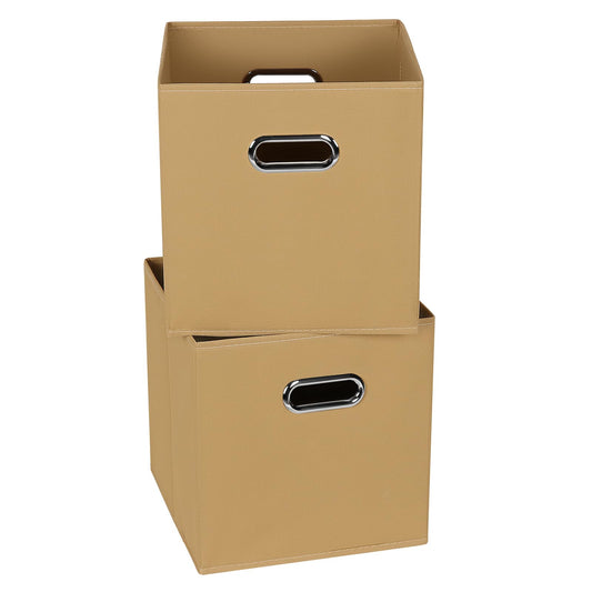 11 Inch Cube Storage Bins Set of 2