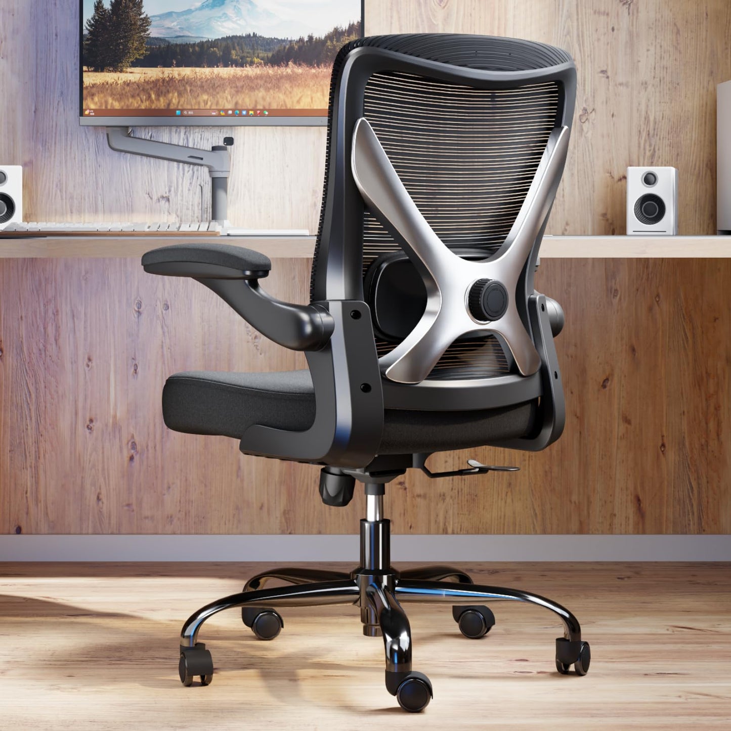 Ergonomic Mesh Office Chair with Lumbar Support