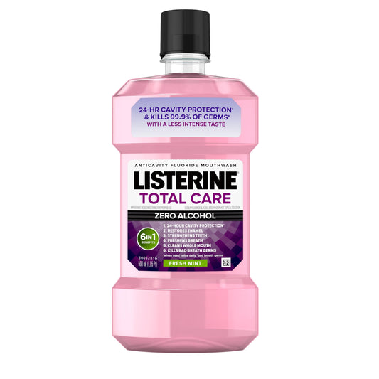 Listerine Total Care Alcohol-Free Anticavity Fluoride Mouthwash