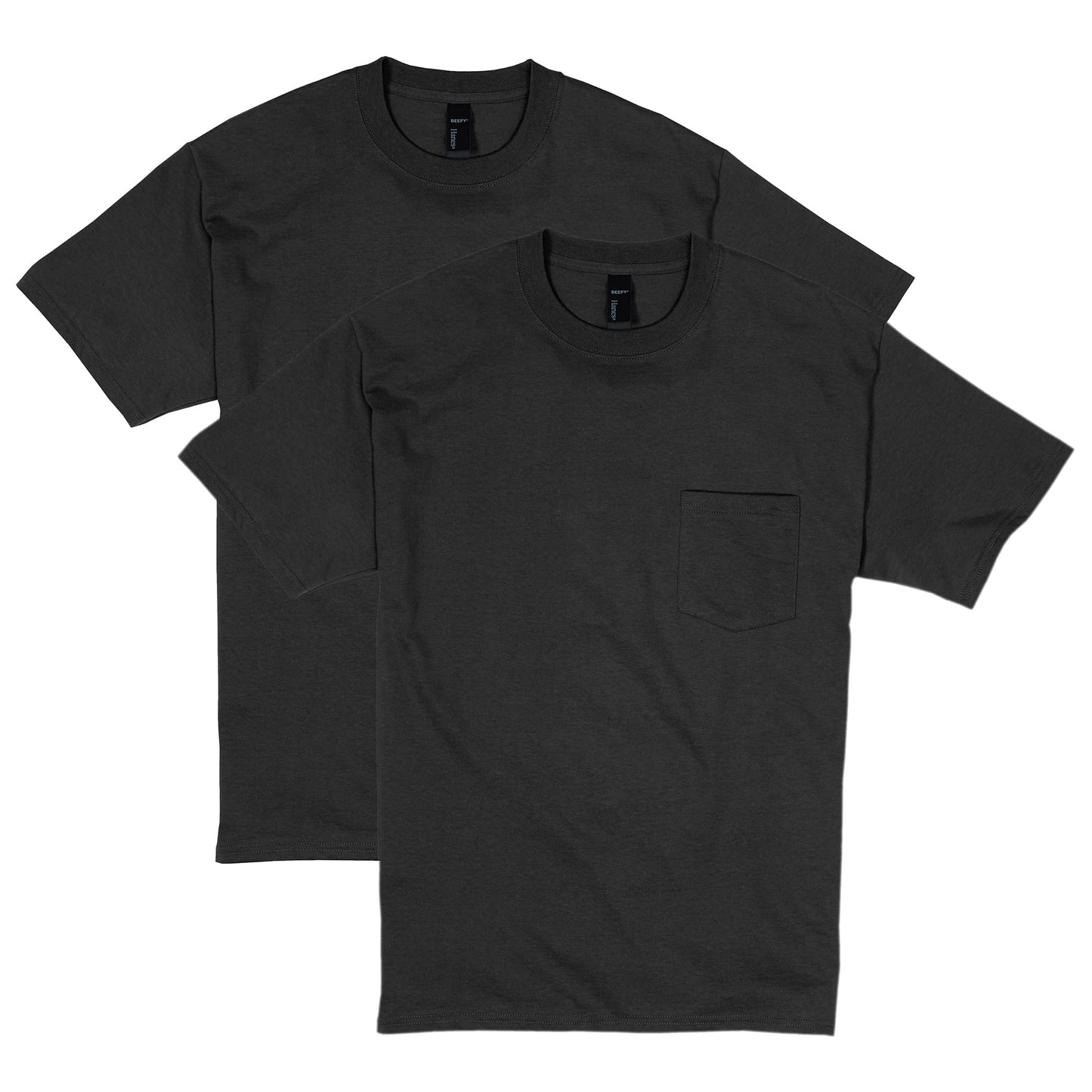 Hanes Men's Pocket Beefy-T – 2-Pack