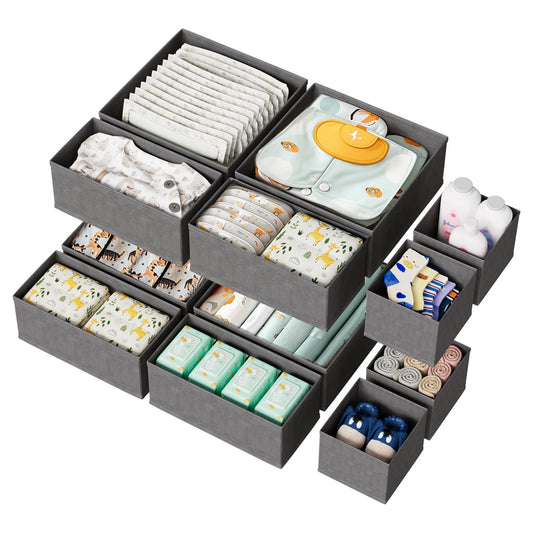 12 Pack Drawer Organizer