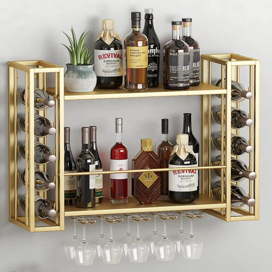 Wall Mounted Wine Rack