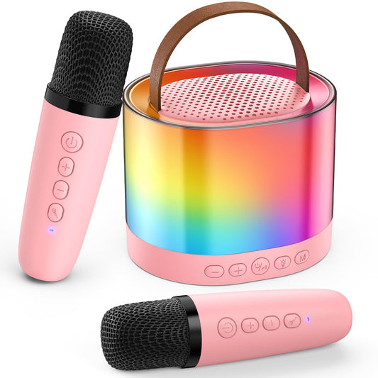 Portable 3.5" Bluetooth Karaoke Speaker