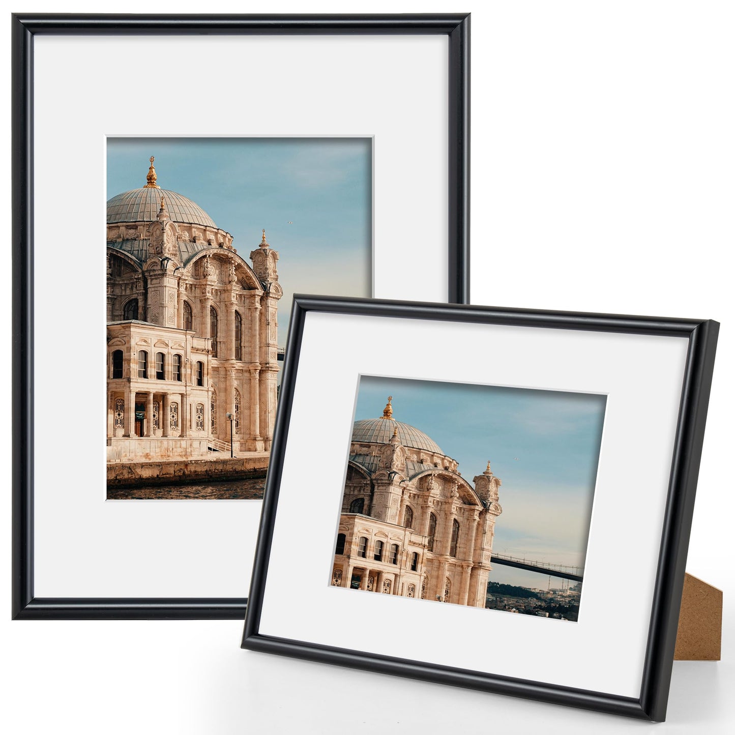 FLYJOE 9x12 Picture Frame - Hanging Hardware Included (2 Pack)