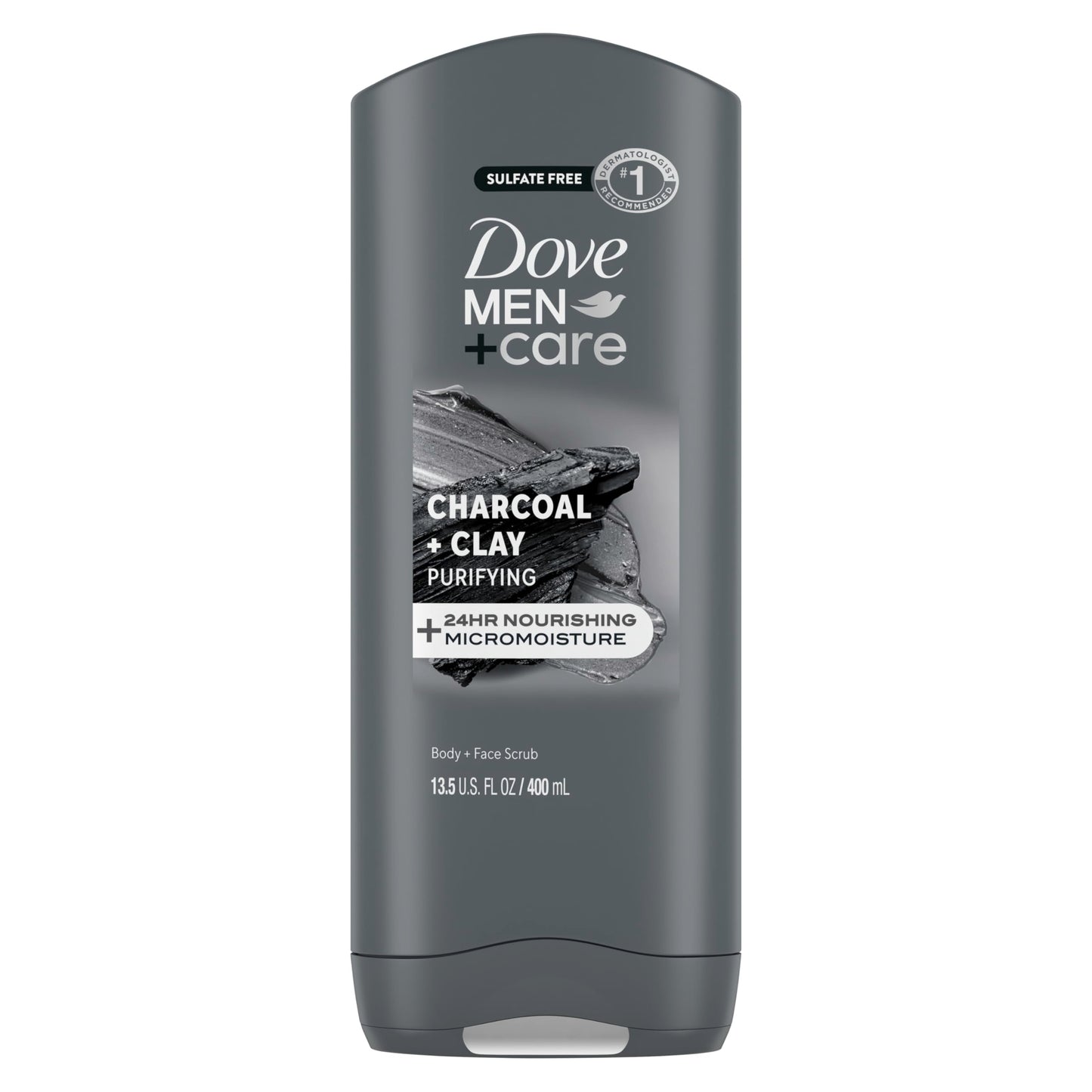 DOVE MEN + CARE, Clay Body and Face Wash, 13.5 oz