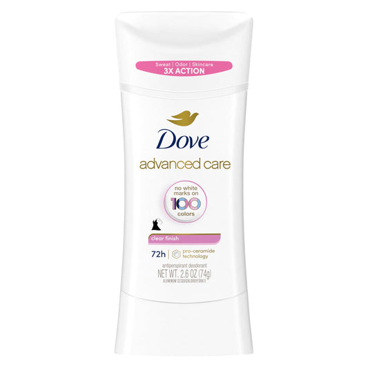 Dove Advanced Care Deodorant Stick, 2.6 oz