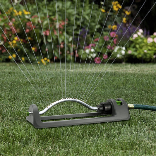 18-Hole Brass Nozzle Oscillating Sprinkler