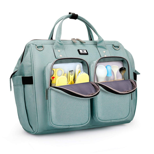 Diaper Bag Totes with Changing Pad & Stroller Straps