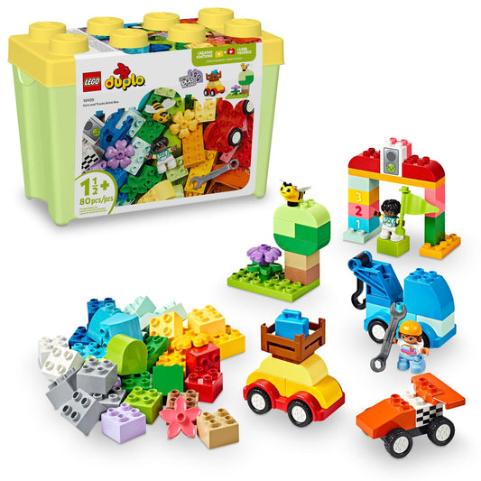 LEGO DUPLO Cars and Trucks Brick Box Playset