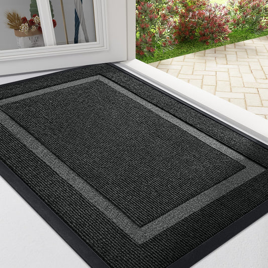 OLANLY Front Door Mat Indoor Outdoor Entrance