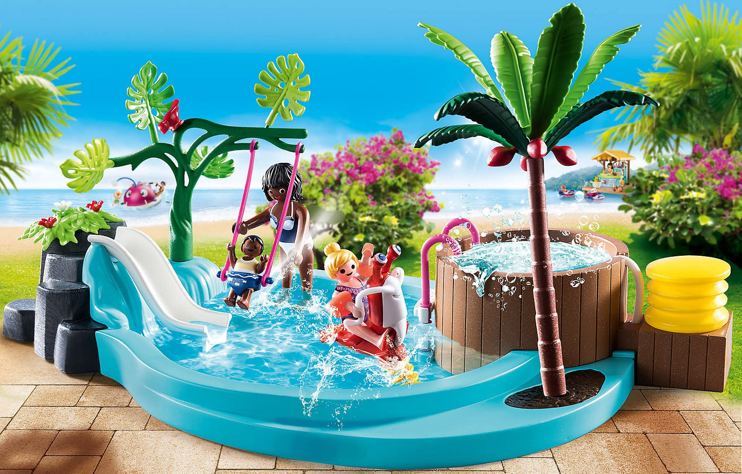 Playmobil Children's Pool with Slide