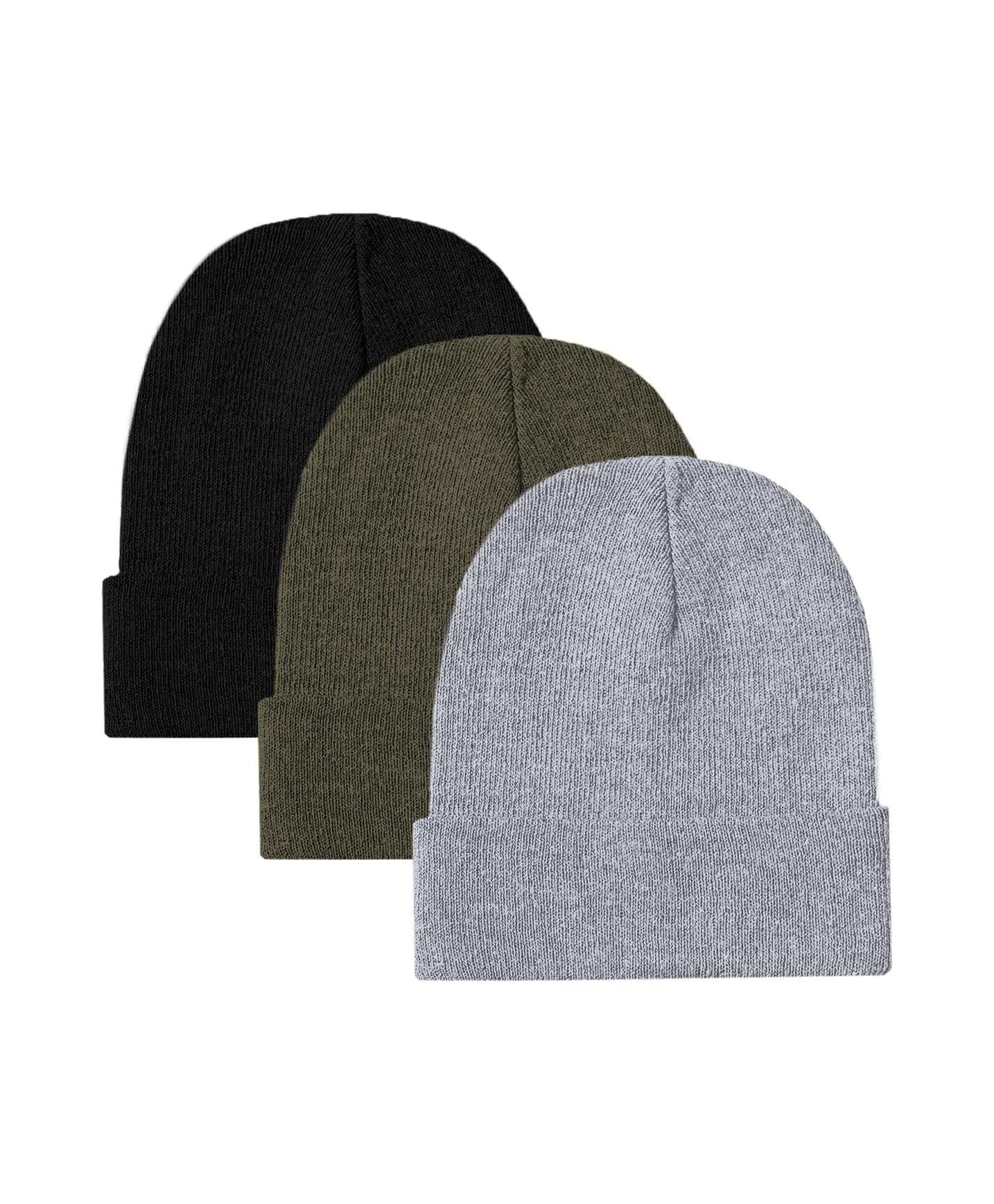 Ultra Performance 3 Pack Beanie Winter Hats for Men & Women