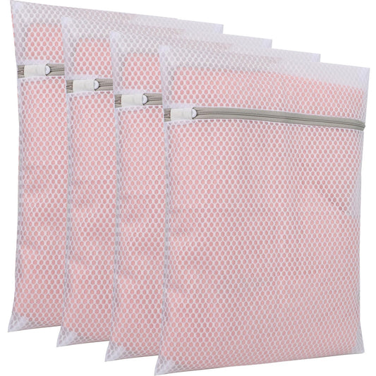 Set of 4 Mesh Laundry Bags