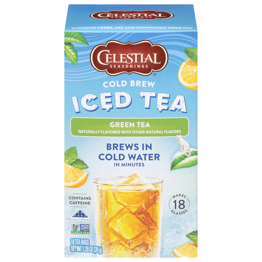 Celestial Seasonings Green Iced Tea -18 Count