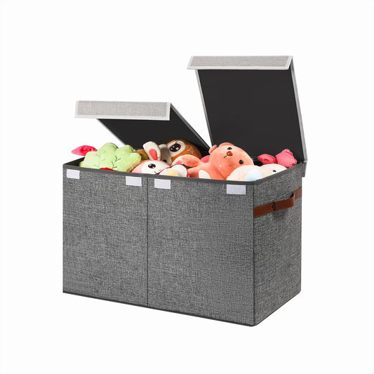 Toy Box Storage Bins with Lids Baskets