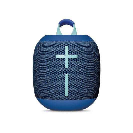 Ultimate Ears WONDERBOOM 4 Portable Waterproof Bluetooth Speaker with Big Bass and 360-Degree Sound, Dustproof Floating Speaker with 131ft (40m) Range - Blue