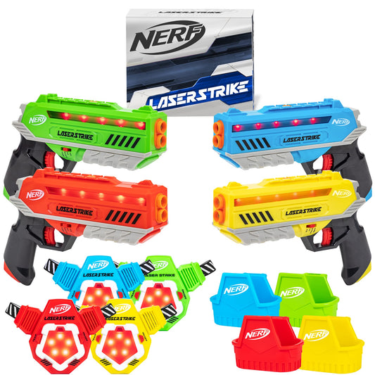 Nerf Laser Strike 4 Player Game Pack