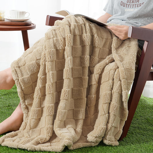 Ultra Soft Fleece Throw Blanket, 50x60 in
