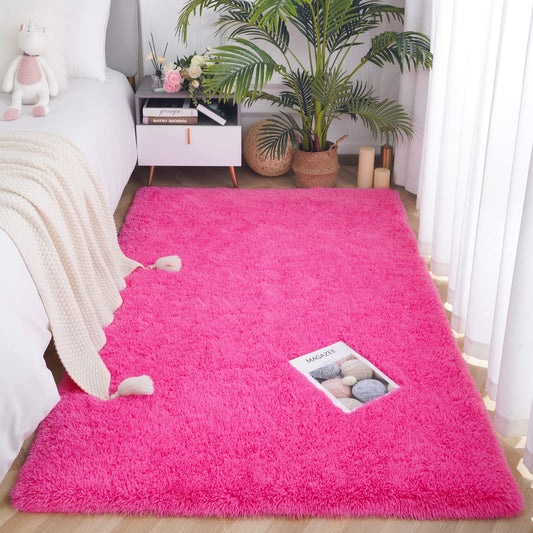 Ultra Soft Shaggy Area Rug - 2' x 3'