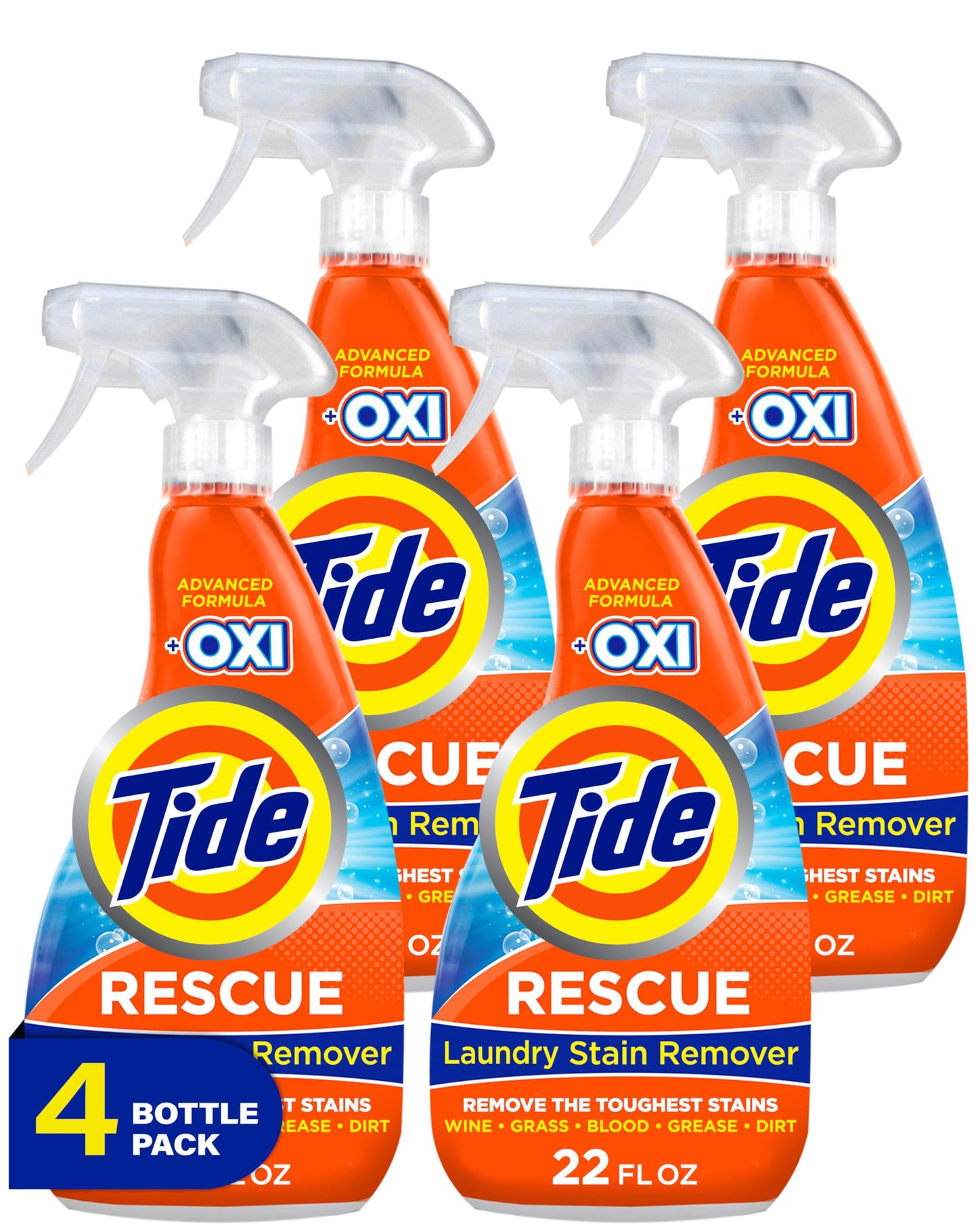 Tide Laundry Stain Remover - Pack of 4