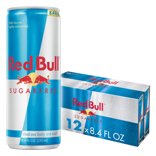 Red Bull Sugar-Free Energy Drink – 12-Pack